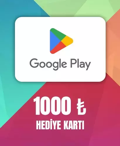 Google Play hediye kodu 1000 TL